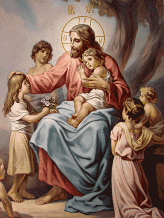Иисус с детьми